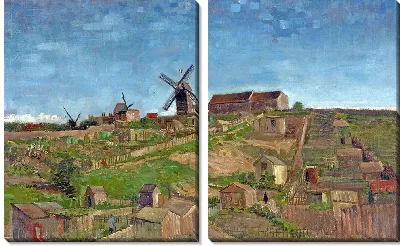 Картина Холм Монмартр