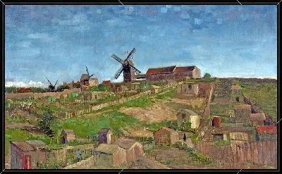 Картина Холм Монмартр