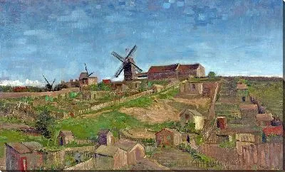 Картина Холм Монмартр