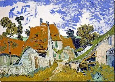 Картина Улица в Овер-сюр-Уаз