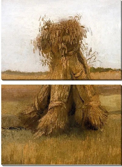 Картина Стога пшеницы
