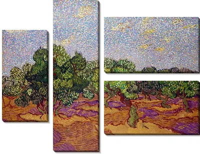 Картина Оливковые деревья 4