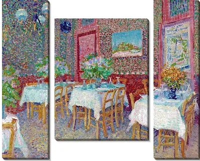 Картина Интерьер ресторана