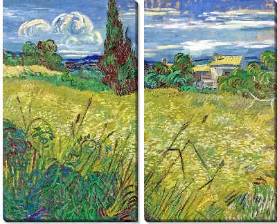 Картина Зелёное Поле