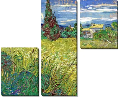 Картина Зелёное Поле