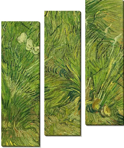 Картина Сад с бабочками