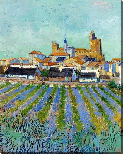 Картина Вид на Сент-Мари-де-ла-Мер