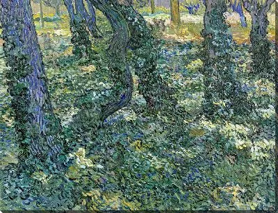 Картина Подлесок