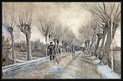Картина Дорога в Эттене