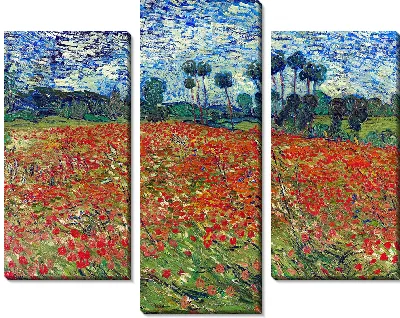 Картина Маковое поле