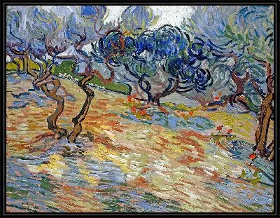 Картина Оливковые деревья 3