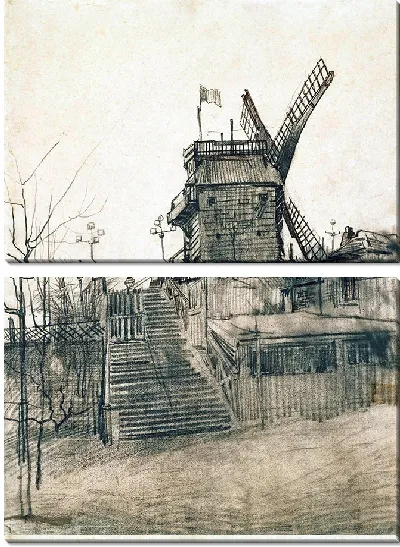 Картина Галетт Мельница (2)