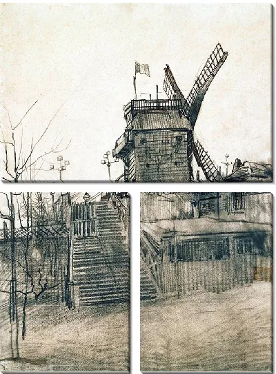 Картина Галетт Мельница (2)