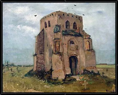 Старая церковная башня в Нюэнене («Крестьянский погост»)