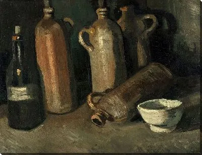 Картина Натюрморт с банками