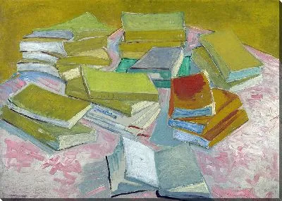 Картина Стопки французских романов