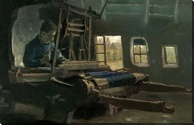 Ткацкий станок с ткачом