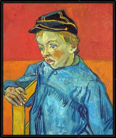 Картина Школьник (Сын почтальона – Гамин о Кепи)