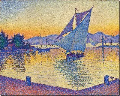 Гавань на закате, Опус 236 (Сен-Троп) (1892)