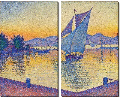 Гавань на закате, Опус 236 (Сен-Троп) (1892)