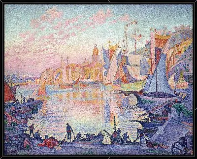 Картина Порт Сен-Тропе