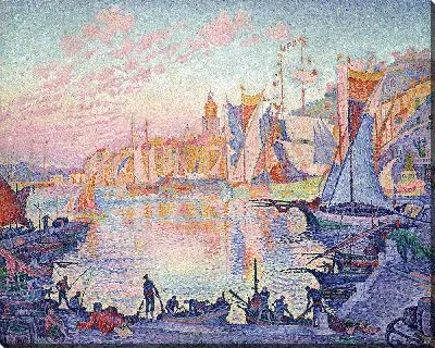 Картина Порт Сен-Тропе