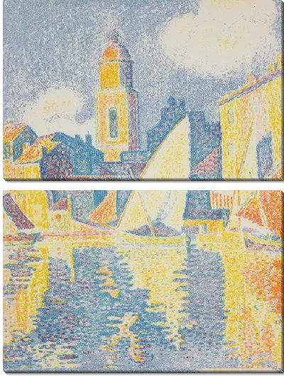 Картина Порт Сен-Тропе (1897–1898 гг.)