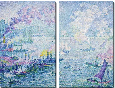 Картина Порт Роттердама (1907 г.)