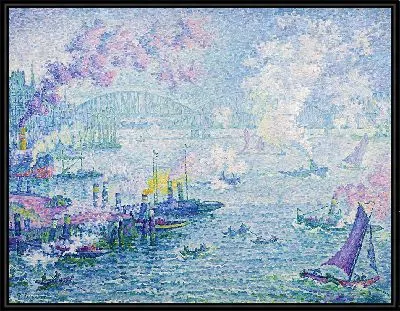 Картина Порт Роттердама (1907 г.)