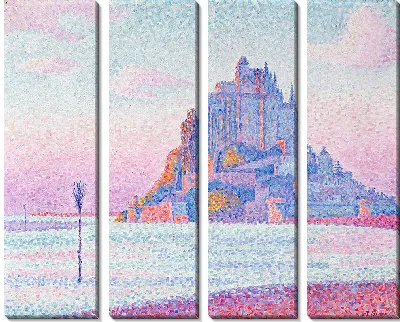 Мон-Сен-Мишель, Заходящее солнце (1897)