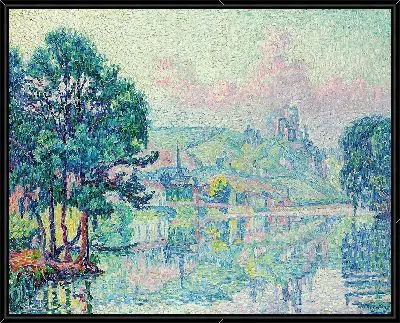 Картина Лес Анделис. Утреня. Эте (1923)