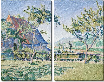 Картина Комблат-ле-Шато, Луг (июнь – июль 1887 г.)