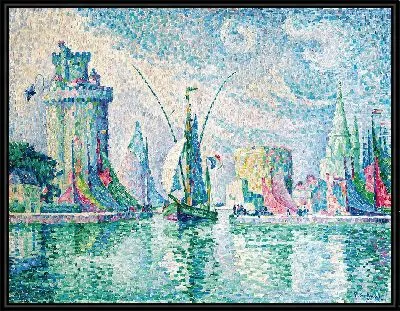 Картина Зеленые башни, Ла-Рошель (1913)