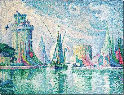 Картина Зеленые башни, Ла-Рошель (1913)