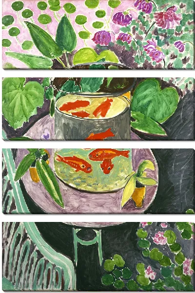 Картина Золотые рыбки (Красные рыбки)