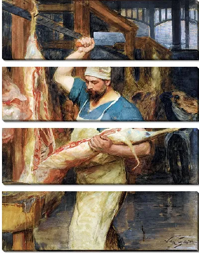 Картина Мясник