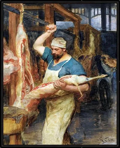 Картина Мясник