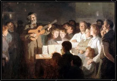 Картина Марш шансона (1903)
