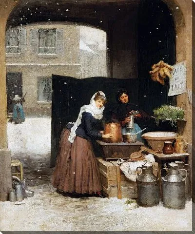 Картина Крем-зима