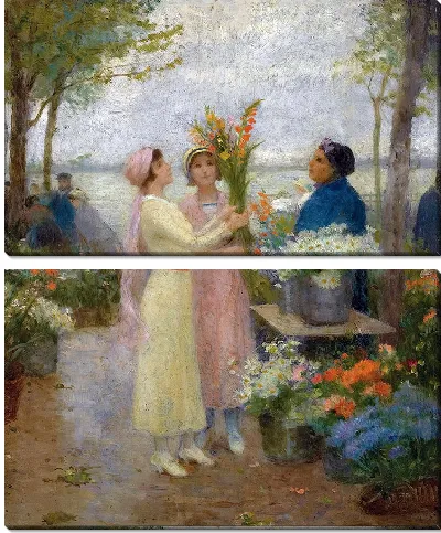 Картина Гладиолусы