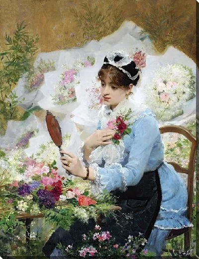 Картина Цветы продавца