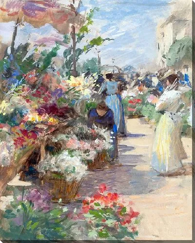 Картина Цветочный рынок