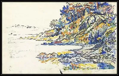 Картина Каланк в Сен-Тропе (1906 г.)
