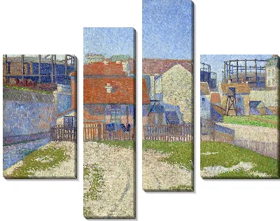 Картина Газометры в Клиши