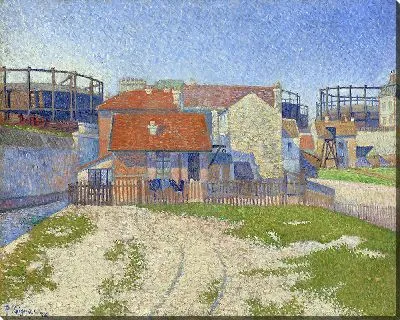 Картина Газометры в Клиши