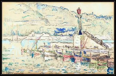 Картина Вильфранш-сюр-Мер (1930)