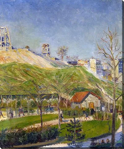 Картина Площадь Сен-Пьера (1883-1884 гг.)