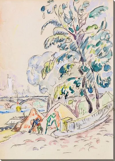 Картина Паризер Сена (1927)