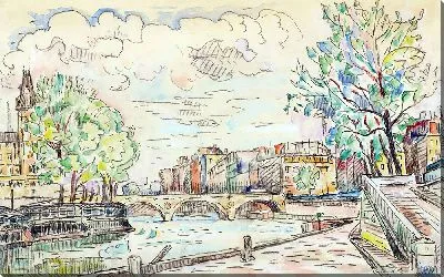 Картина Париж, Мост Луи Филиппа