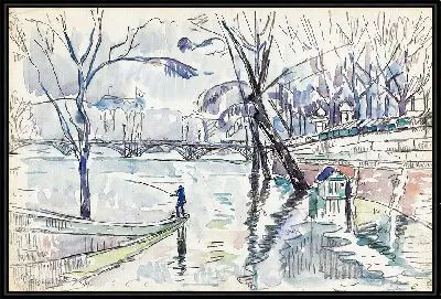 Картина Париж, Мост Искусств (около 1933 г.)
